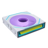 Вентилятор Lian Li UNI FAN SL-INF WIRELESS 120 Reverse Blade / 12RSLIN1W1W WHITE / 120x122,1x25мм (PWM, ARGB, 2200 об/мин (Max.), 32,2dBa) / G99.12RSLIN1W1W.R0