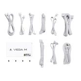 Блок питания Chieftec Vega M White PPG-850-CW (ATX 3.1, 850W, 80 PLUS GOLD, Active PFC, 135mm fan, Gen5 PCIe, Full Cable Management, белый) Retail