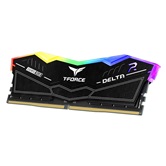 Модуль памяти DDR5 TEAMGROUP T-Force Delta RGB 64GB (2x32GB) 6000MHz CL38 (38-46-46-84) 1.35V / FF3D564G6000HC38JDC01 / Black