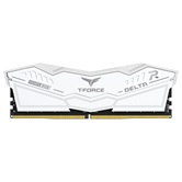 Модуль памяти DDR5 TEAMGROUP T-Force Delta RGB 64GB (2x32GB) 6000MHz CL38 (38-46-46-84) 1.35V / FF4D564G6000HC38JDC01 / White