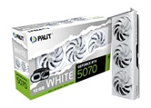Видеокарта PALIT GeForce RTX 5070 WHITE OC / 12GB GDDR7 192BIT 3xDP HDMI / NE75070U19K9-GB2050W