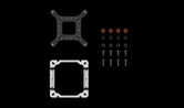 Кулер DEEPCOOL AK400 DIGITAL SE LGA1851/1700/1200/115X/AM5/AM4 (18шт/кор, TDP 220W, PWM, Fan 120mm, 4 тепл. трубки, ARGB, черный) RET