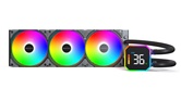 Система водяного охлаждения Montech HyperFlow Digital 360 Black / 3x120mm ARGB fans / HYPERFLOW DIGITAL 360 (B)