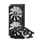 Система водяного охлаждения 1STPLAYER TS1 240 Black / 2x120mm, ARGB, 250W TDP / TS1-240-BK