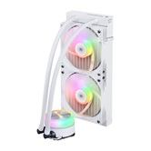 Система водяного охлаждения 1STPLAYER TS1 240 White / 2x120mm, ARGB, 250W TDP / TS1-240-WH