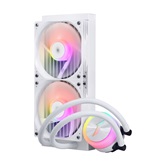 Система водяного охлаждения 1STPLAYER TS1 240 White / 2x120mm, ARGB, 250W TDP / TS1-240-WH