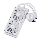 Система водяного охлаждения 1STPLAYER TS1 240 White / 2x120mm, ARGB, 250W TDP / TS1-240-WH