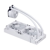 Система водяного охлаждения 1STPLAYER TS1 240 White / 2x120mm, ARGB, 250W TDP / TS1-240-WH