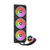 Система водяного охлаждения 1STPLAYER TS1 360 Black / 3x120mm, ARGB, 300W TDP / TS1-360-BK