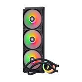 Система водяного охлаждения 1STPLAYER TS1 360 Black / 3x120mm, ARGB, 300W TDP / TS1-360-BK