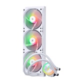 Система водяного охлаждения 1STPLAYER TS1 360 White / 3x120mm, ARGB, 300W TDP / TS1-360-WH