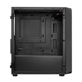 Корпус XASTRA  A303M 3ARGB-C6 Black mATX/Mesh/ tempered glass / 2x140mm + 1x120mm ARGB PWM fans/Argb+PWM HUB 6port/ Door/  A303M-2FC14A-1FC12A-C6-D