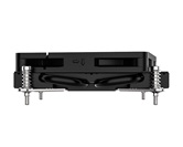 Кулер ID-COOLING IS-23i BLACK LGA1851/1700/1200/115X низкопрофильный высота 23mm (48шт/кор, TDP 45W, PWM, 2 тепл.трубки, медная база, FAN 80mm) BOX