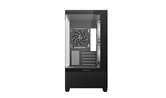 Корпус Deepcool CG380 3F, TG (aquarium), 3x120mm ARGB Fan, mini-ITX, mATX, черный