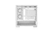 Корпус Deepcool CG380 3F WH, TG (aquarium), 3x120mm ARGB Fan, mini-ITX, mATX, белый