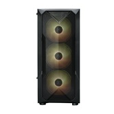 Корпус XASTRA  A304 4ARGB Black ATX/Mesh/half-size TG/4x120mm ARGB FC fans/ A304-4FC12A