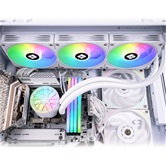 Система водяного охлаждения Thermalright Aqua Elite 360 V6 ARGB White / Black / 3x120mm ARGB PWM Fans / TRAE360V6AW