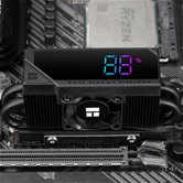 Радиатор для M.2 SSD Thermalright  / HR-10 2280 PRO DIGITAL BLACK / TRHR10.2280.PRO.D.B