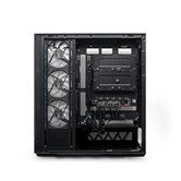 Корпус XASTRA Q700 7ARGB-FS-C10-UC Black ATX/Aquarium/Screewless/7x120mm ARGB PWM Daisy Chain FS fans/Argb+PWM HUB 10port/Type C / Q700-7FS12A-C10-UC