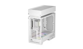 Корпус Deepcool CL6600 WH, TG, 1x360 Liquid cooler, 2x120mm ARGB Fan, mini-ITX, mATX, ATX, белый
