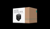 Кулер DEEPCOOL AK700 DIGITAL NYX LGA1851/1700/1200/115X/AM5/AM4 (9шт/кор, TDP 260W, PWM, Fan 120mm, 7 тепл. трубок, Copper Base, черный) RET