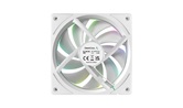 Вентилятор DEEPCOOL FL12R SE WH 120x120x25мм REVERSE (48шт./кор, PWM, ARGB, белый, 400-1500об/мин) Color BOX