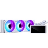 Система водяного охлаждения Phanteks Glacier One 360M25 G2 6” LCD / White / 3x120mm M25 G2 PWM ARGB Fans / PH-GO360M25G2LCD_DWT01
