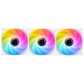 Вентилятор JONSBO ZW-140W (3 in 1) 420х140х26мм (16шт/кор, PWM, ARGB LED, 800-1800об/мин, белый) Retail