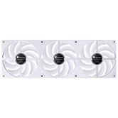Вентилятор JONSBO ZW-140W (3 in 1) 420х140х26мм (16шт/кор, PWM, ARGB LED, 800-1800об/мин, белый) Retail