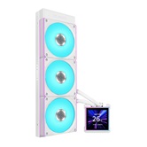 Система водяного охлаждения Lian Li HydroShift II LCD-S 360CL (GHS2LCDS36CW WHITE) / 3.4" IPS LCD / 3x120mm ARGB PWM Fans / G89.GHS2LCDS36CW.R0
