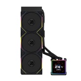 Система водяного охлаждения Lian Li HydroShift II LCD-S 360TL (GHS2LCDS36TB BLACK) / 3.4" IPS LCD / 3x120mm ARGB PWM Fans / G89.GHS2LCDS36TB.R0