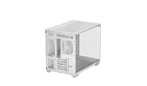 Корпус Deepcool CG330 3F WH, TG (aquarium), 3x120mm ARGB Fan, mini-ITX, mATX, белый