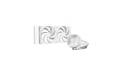 Комплект водяного охлаждения DEEPCOOL LE240 V2 PURE WHITE LGA1851/1700/1200/115X/AM5/AM4 (6шт/кор,TDP 250W, ARGB PUMP, Anti-Leak edition, PWM, DUAL FAN, белый) RET