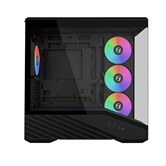 Корпус Lian Li V100 Mini / Black / mATX, TG / 4x 120mm ARGB PWM Fan  / G99.V100RMIX.R0