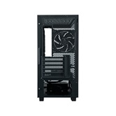 Корпус XASTRA Q400M 5ARGB-FG-C6-UC Black mATX/Aquarium/Screewless/ 5x120mm ARGB PWM FG fans/Argb+PWM HUB 6port/ Type-C/ Q400M-5FG12A-C6-UC