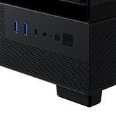 Корпус XASTRA Q400M 3ARGB-C6-UC Black mATX/Aquarium/Screewless/ 3x120mm ARGB PWM FM fans/Argb+PWM HUB 6port/ Type-C/ Q400M-3FM12A-C6-UC