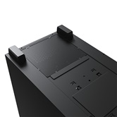 Корпус XASTRA Q400M 5ARGB-C6-UC Black mATX/Aquarium/Screewless/ 5x120mm ARGB PWM FM fans/Argb+PWM HUB 6port/ Type-C/ Q400M-5FM12A-C6-UC