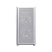 Корпус Powercase Mistral SM03 ARGB, Tempered Glass, 3x120mm ARGB PWM fans, белый, mATX  (CMMSM03W-A3)