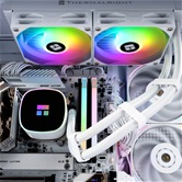 Система водяного охлаждения Thermalright Frozen Horizon 240 ARGB White V2 / 2x120mm ARGB PWM Fans / TRFH240AWV2