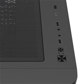 Корпус XASTRA QR600M  0F-UC Black mATX/Aquarium/Curve Glass /Led Strip/No fans/Type-C/ QR600M-0F-UC-L