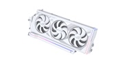 Phanteks универсальное крепление для вертикальной установки GPU с райзер-кабелем 220мм Gen.5.0 и ARGB подсветкой / White / PH-PGPUKT5.0_DWT01