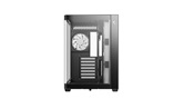 Корпус Deepcool CG530U 4F, TG (aquarium), 4x120mm ARGB Fan, mini-ITX, mATX, ATX, черный