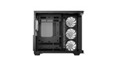 Корпус Deepcool CG530U 4F, TG (aquarium), 4x120mm ARGB Fan, mini-ITX, mATX, ATX, черный