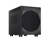 Корпус CHIEFTEC CUBE CI-03B-OP, 1x200mm Fan, mini-ITX, mATX, черный