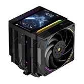 Кулер Thermalright Peerless Assassin Vision 120 MAX ARGB Black  LGA115X/1200/1700/1851AM4/AM5 (Dual Tower, 2x120mm ARGB PWM Fan, медное основание, 6 тепл. трубок 6мм) / TRPA120VMAB