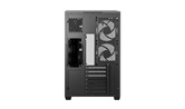 Корпус Deepcool CG590U 5F, TG (aquarium), 5x120mm ARGB Fan, mini-ITX, mATX, ATX, черный