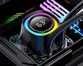 Комплект водяного охлаждения ID-COOLING FX240 TD LGA1851/1700/1200/115X/AM4/AM5 (6шт/кор,TDP 300W, ARGB FAN and PUMP, PWM, DUAL FAN 120mm) RET