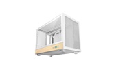 Корпус Deepcool CH260 WOOD WH, TG, mini-ITX, mATX, белый