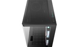 Корпус Deepcool CG380U 3F, TG (aquarium), 3x120mm ARGB Fan, mini-ITX, mATX, черный