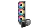 Комплект водяного охлаждения DEEPCOOL LT360 VISION ARGB LGA1851/1700/1200/115X/AM5/AM4 (6шт/кор,TDP 300W, ARGB Lighting, Anti-Leak edition, PWM, TRIPLE FAN) BOX